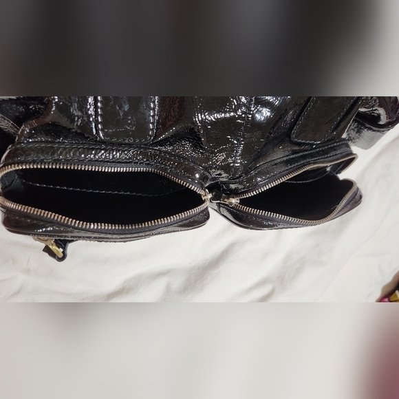 Chloe Black Patent Leather Betty Shoulder Bag w/Coin Purse - Picture 7 of 11